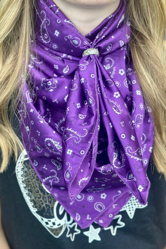 Bandana Babe Purple Wild Rag